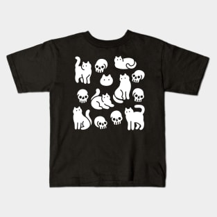 Cats and Skulls Kids T-Shirt